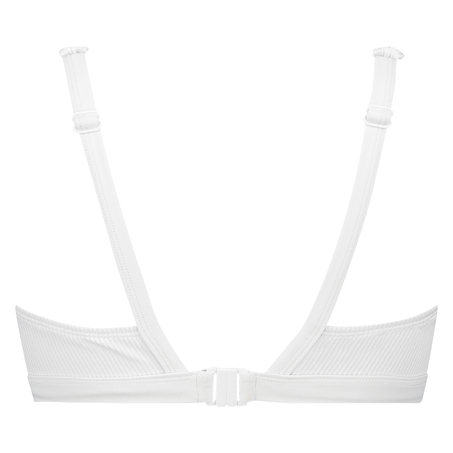 Duran bikini crop top, White