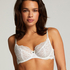 Marine Non-Padded Underwired Bra, White