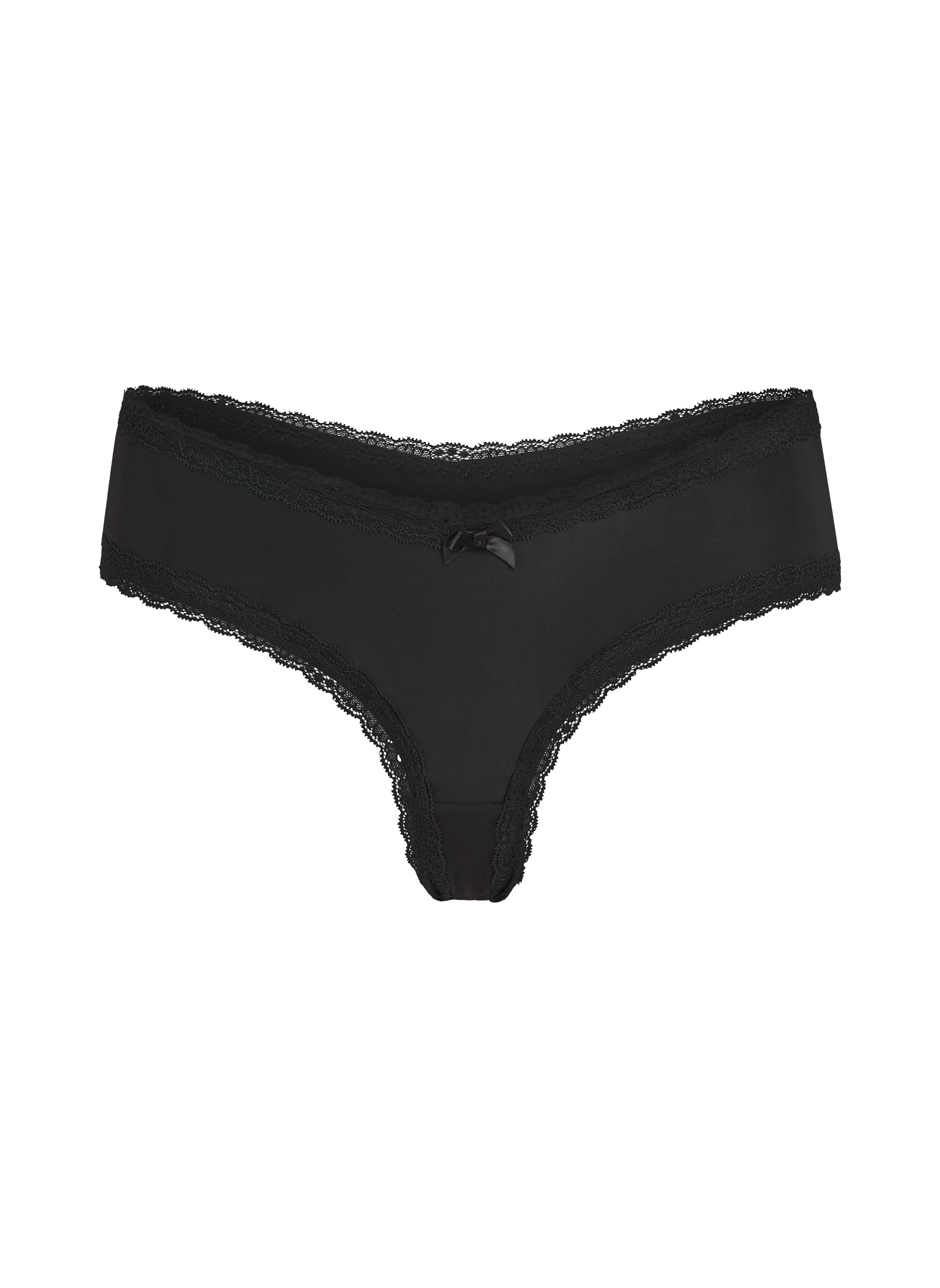 London V-shaped Brazilian, Black, main
