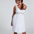 Nora Lace Slip Dress, White