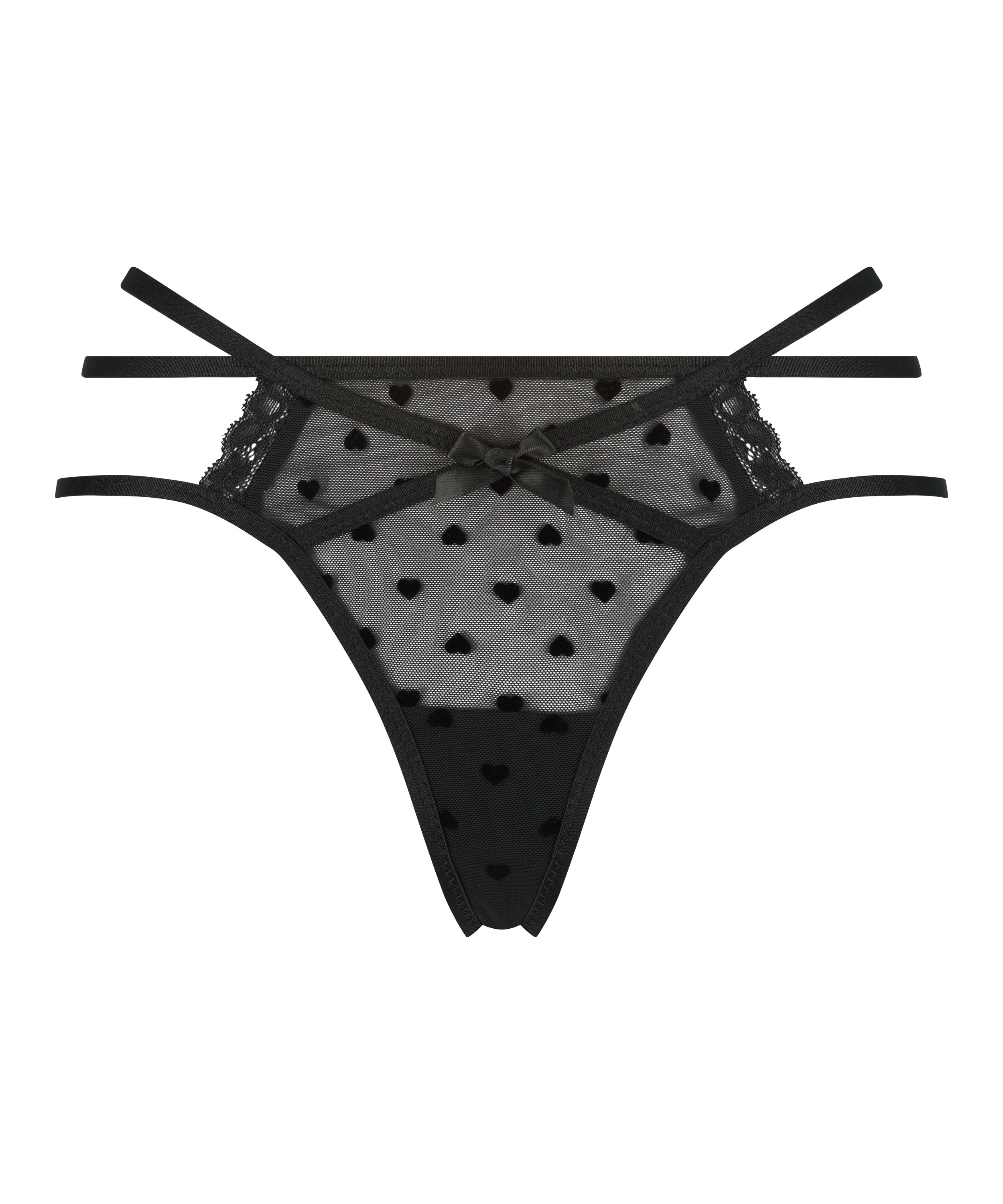 Melda thong, Black, main