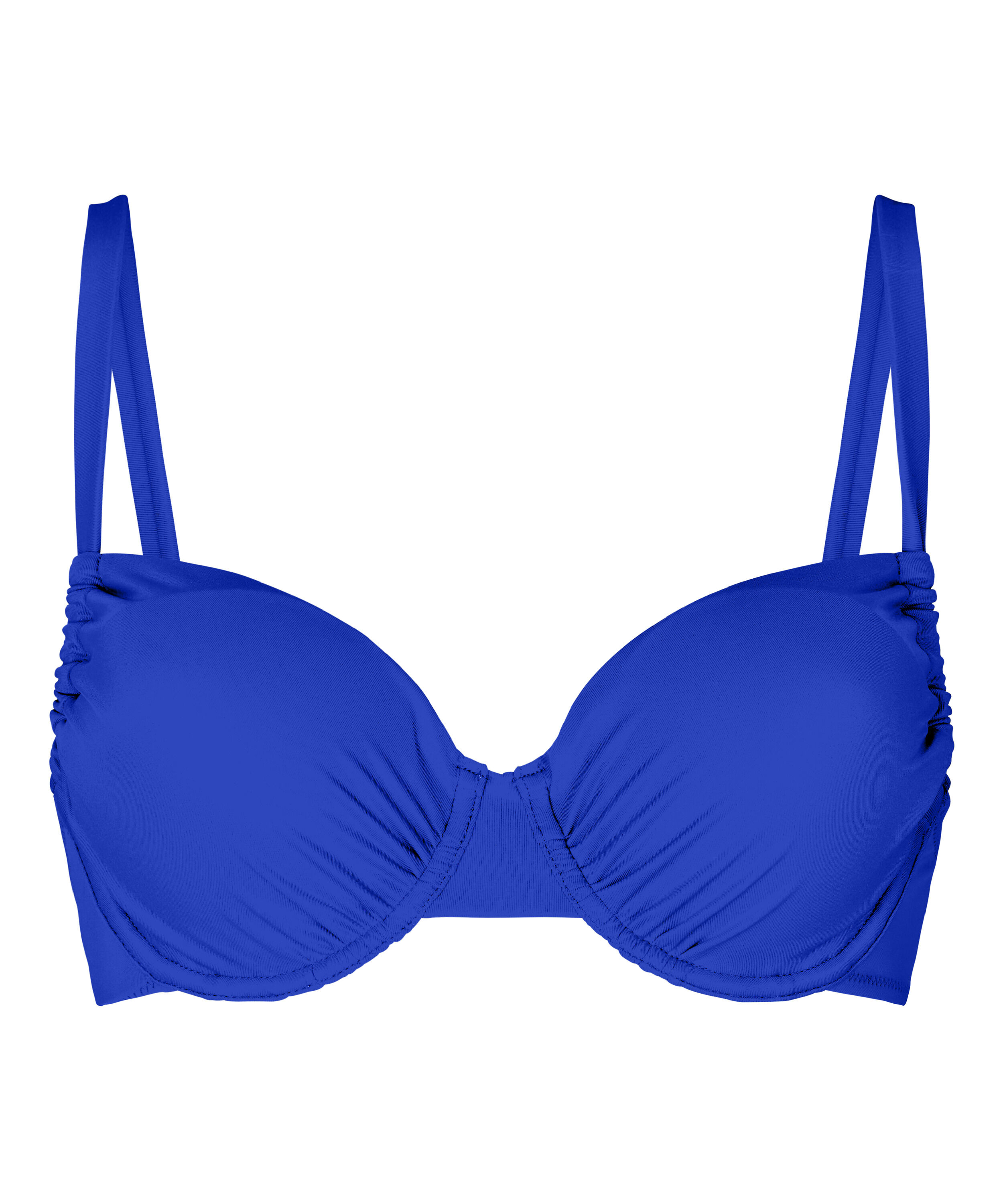 Padded Underwired Bikini Top Bardolino, Blue