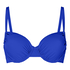 Padded Underwired Bikini Top Bardolino, Blue