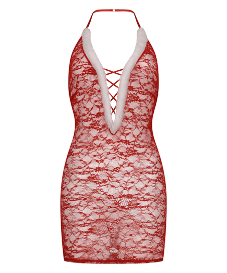 Santa Slipdress, Red