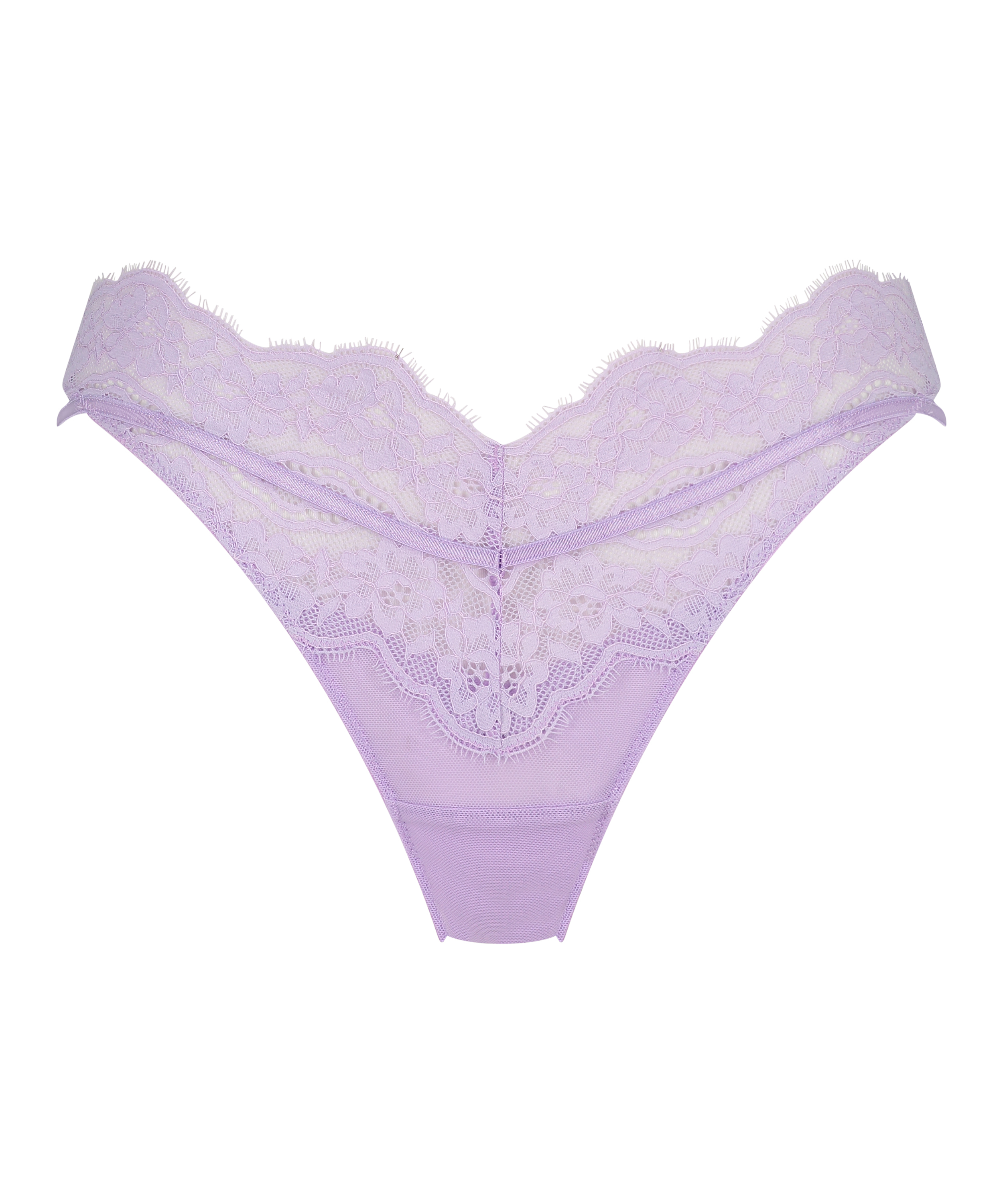 Blaise High Leg Thong, Purple, main