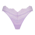Blaise High Leg Thong, Purple