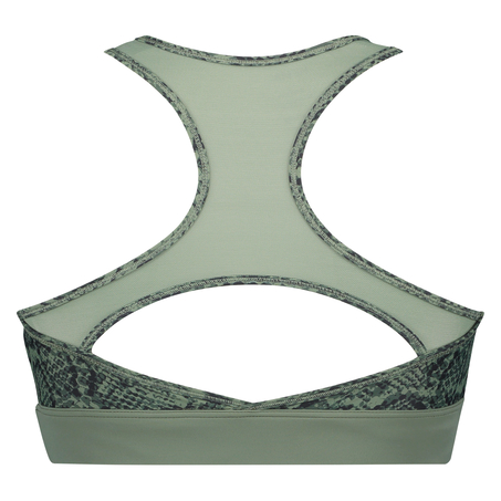 HKMX The Classic Level 1 Sports Bra, Green