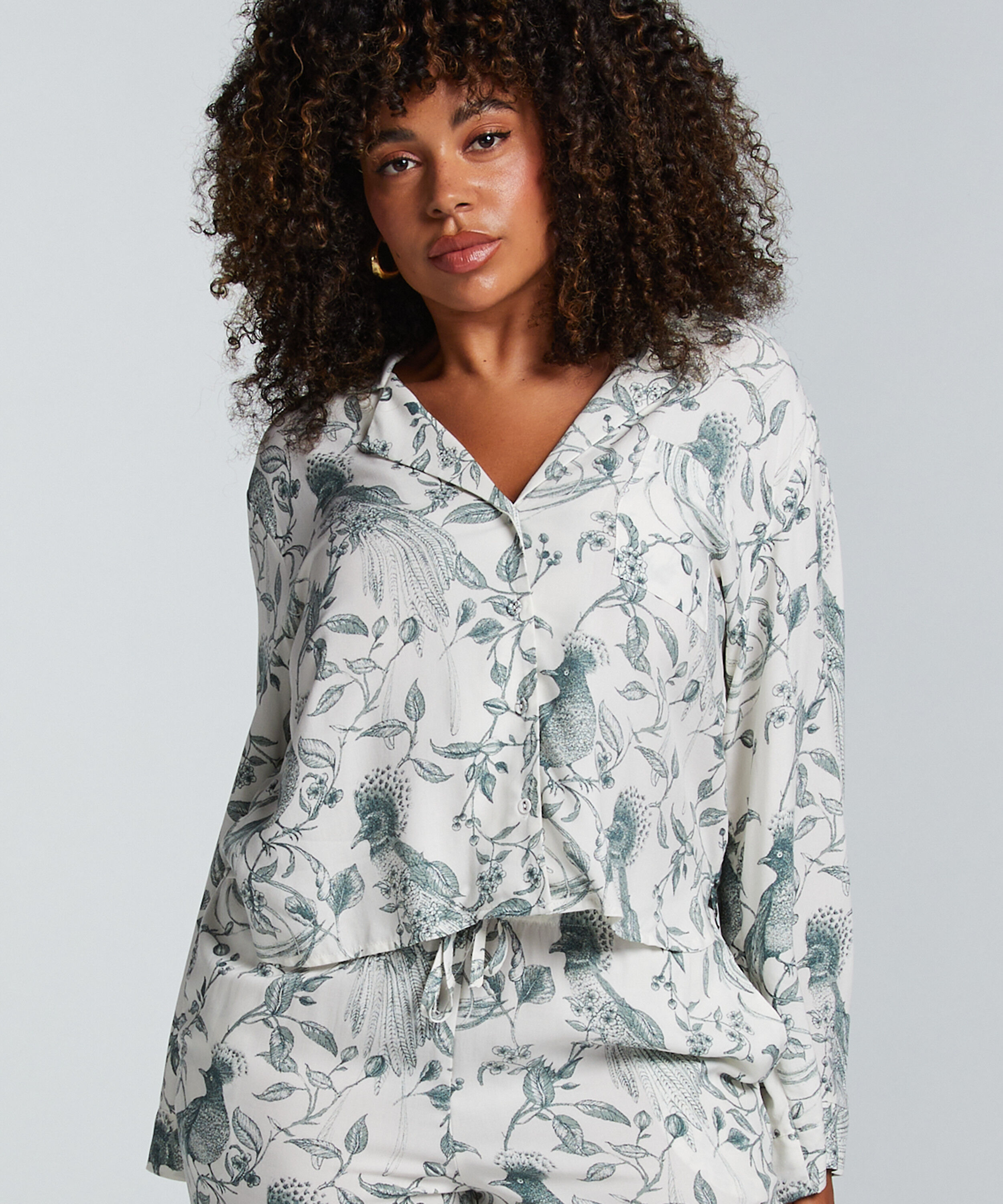 Pyjama Top, White
