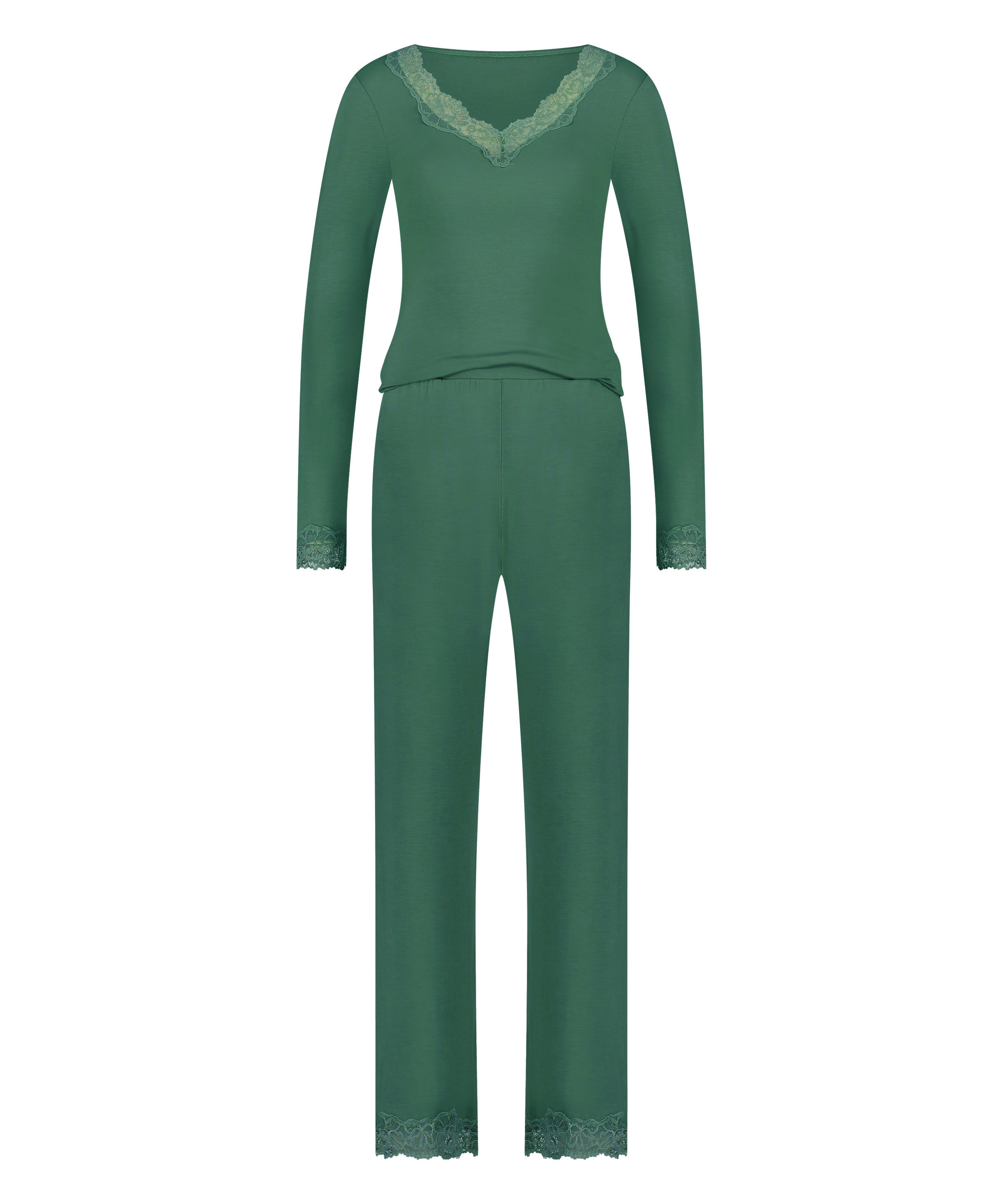 Pajama Set, Green, main