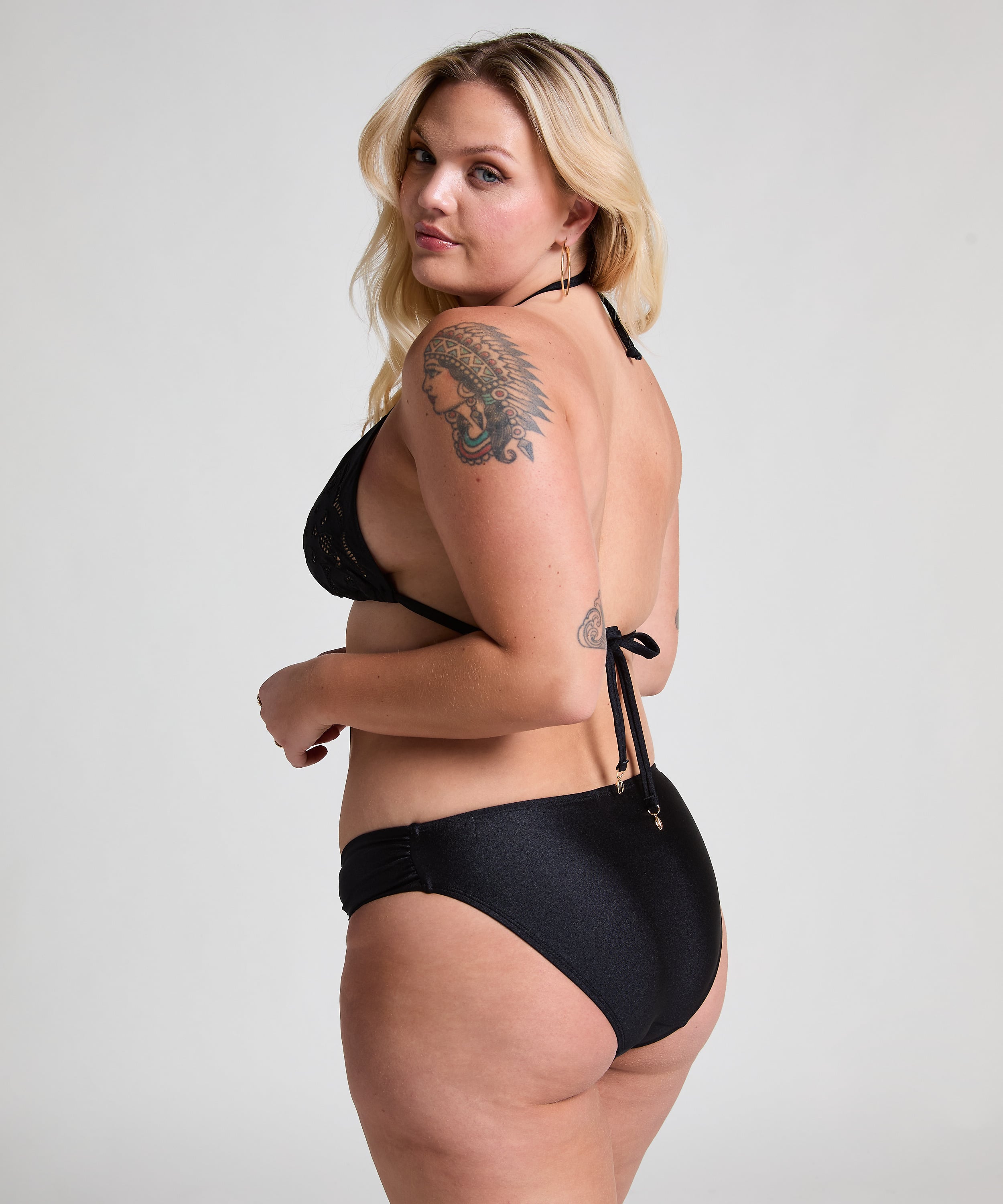 Boho Rio Bikinibottom, Black, main