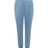 Tall Velours Jogging Bottoms, Blue