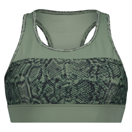 HKMX The Classic Level 1 Sports Bra, Green