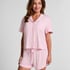 Essential Jersey Short-Sleeved Jacket, Pink