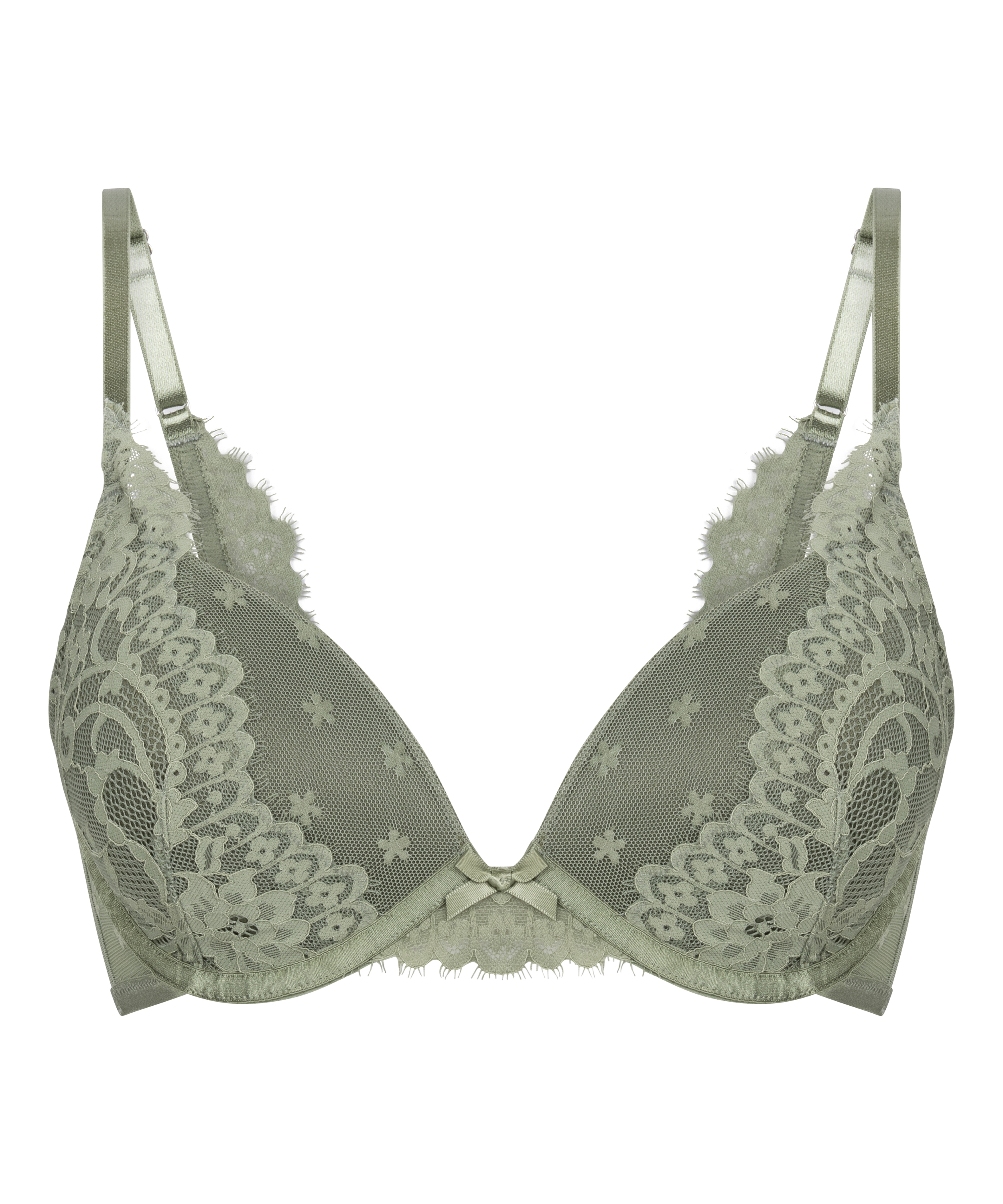 Valora Push-Up Bra, Green, main