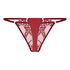 Highleg Thong Cecilia, Red