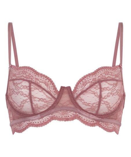 Isabelle Non-Padded Underwired Bra, Pink