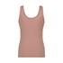 Henley Singlet, Brown
