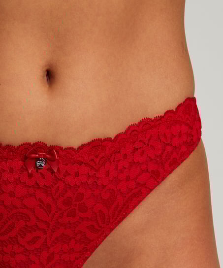 Rose Thong, Red