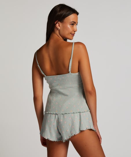 Cotton shorts, Green