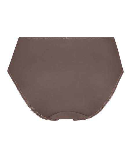 Diva High Knickers, Brown