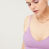 Bae Ruffle Bralette, Purple