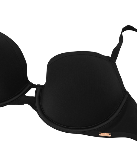 Essential Padded Underwired Push-Up Bra, Black