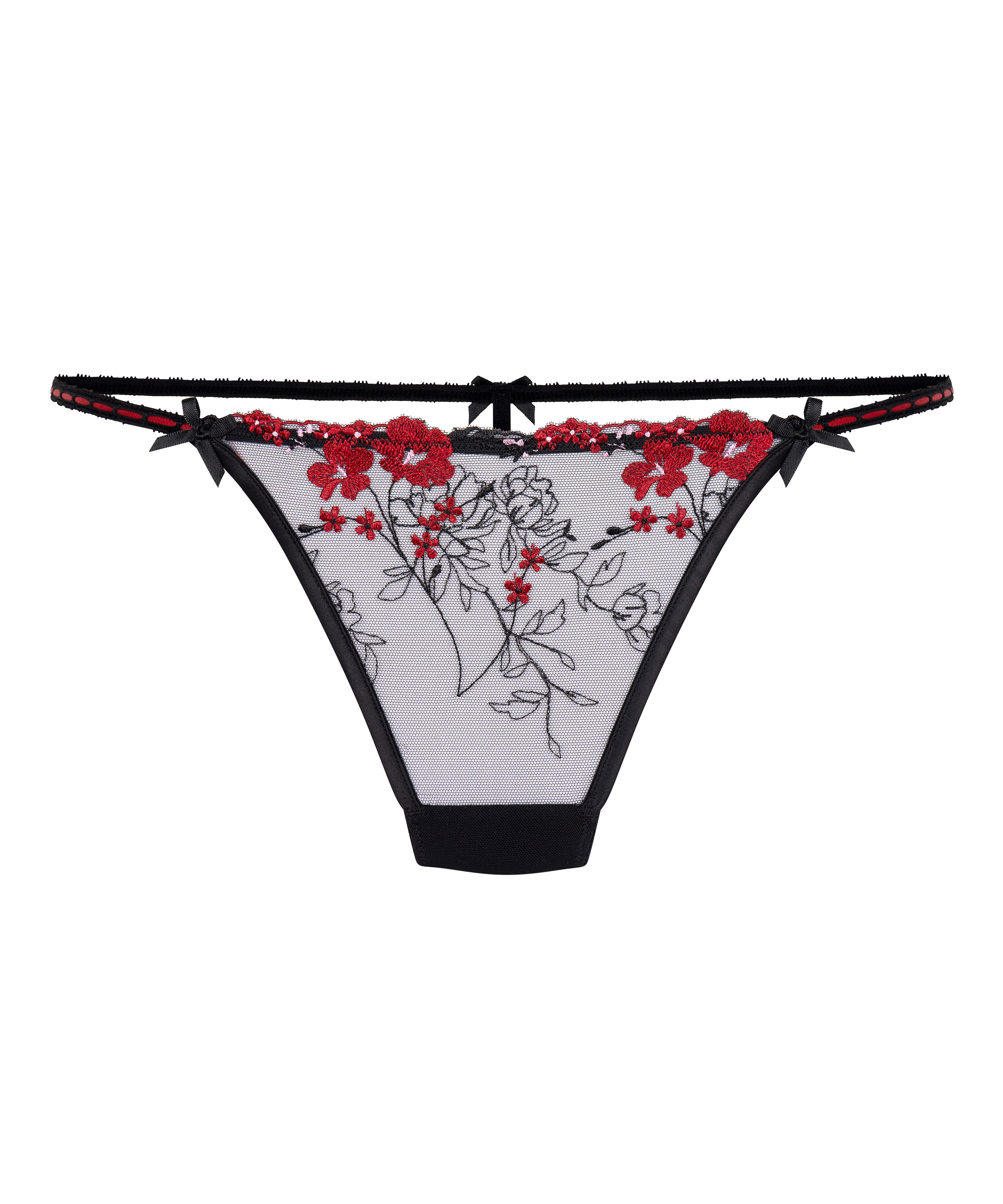 Peonie Highleg Thong, Black, main