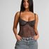 Tara Leopard Body, Black