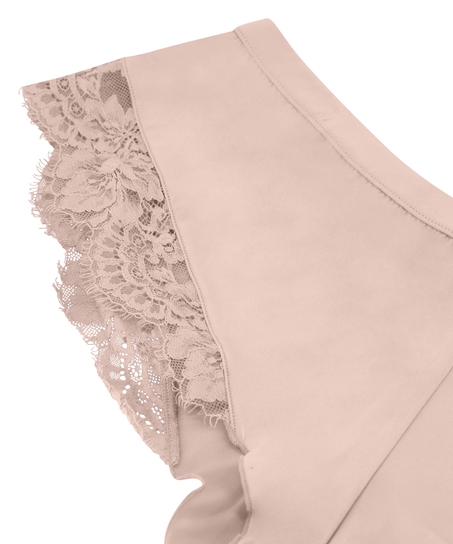 Valerie Lace French Knicker, Pink