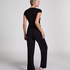 Pyjama Top Rib Essential, Black