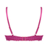 Rose padded push-up bra, Purple