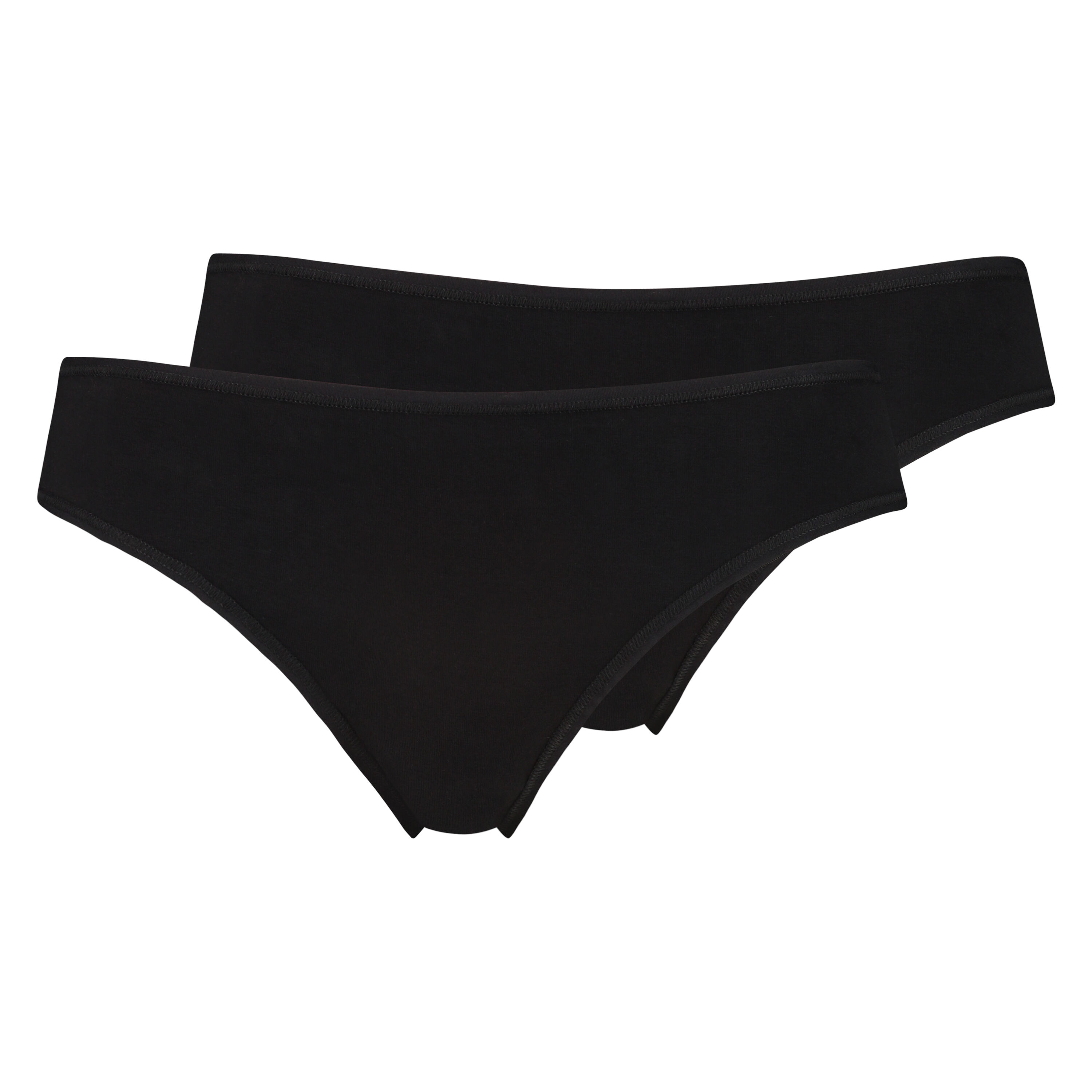 2 Cotton Briefs Kim, Black