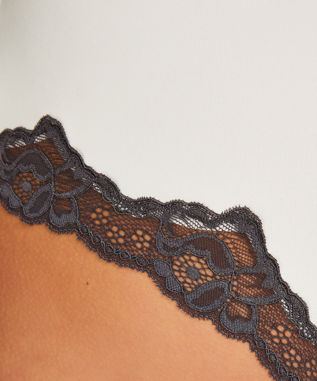 Secret lace boxer, White