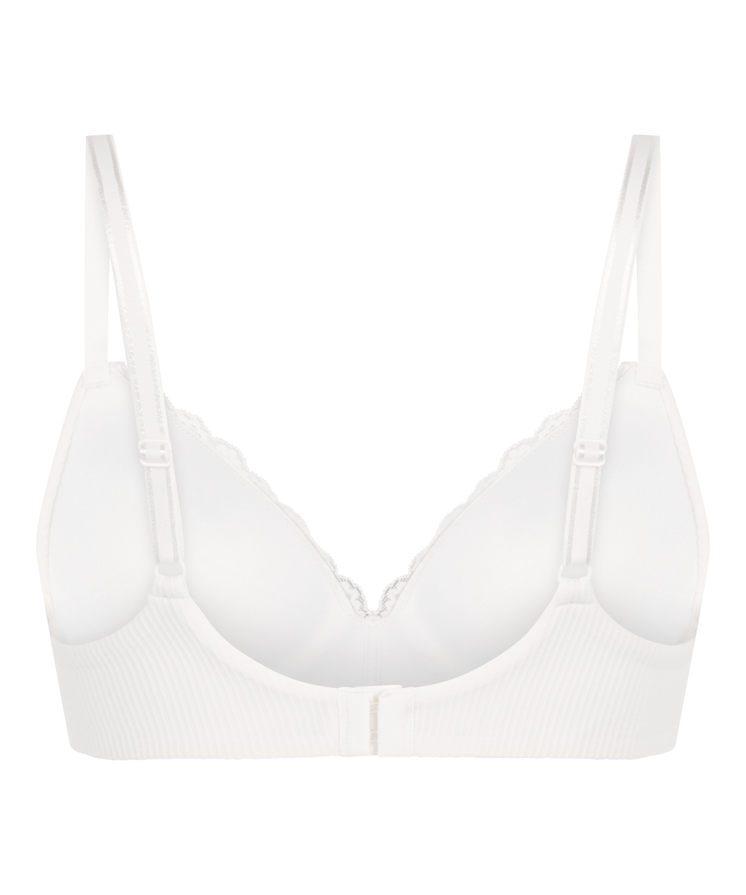Lola Padded Non-Wired Bra, White, main