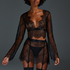 Lace Skirt, Black