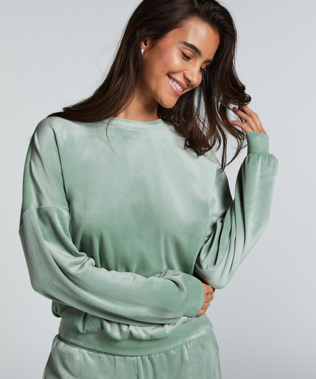 Velours Top, Green