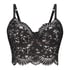 Jamie Non-Padded Underwired Longline Bra, Black