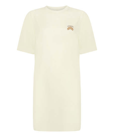 Roundneck Nightshirt, Yellow