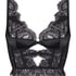 Non-Padded Underwired Longline Bra Sylvia, Black