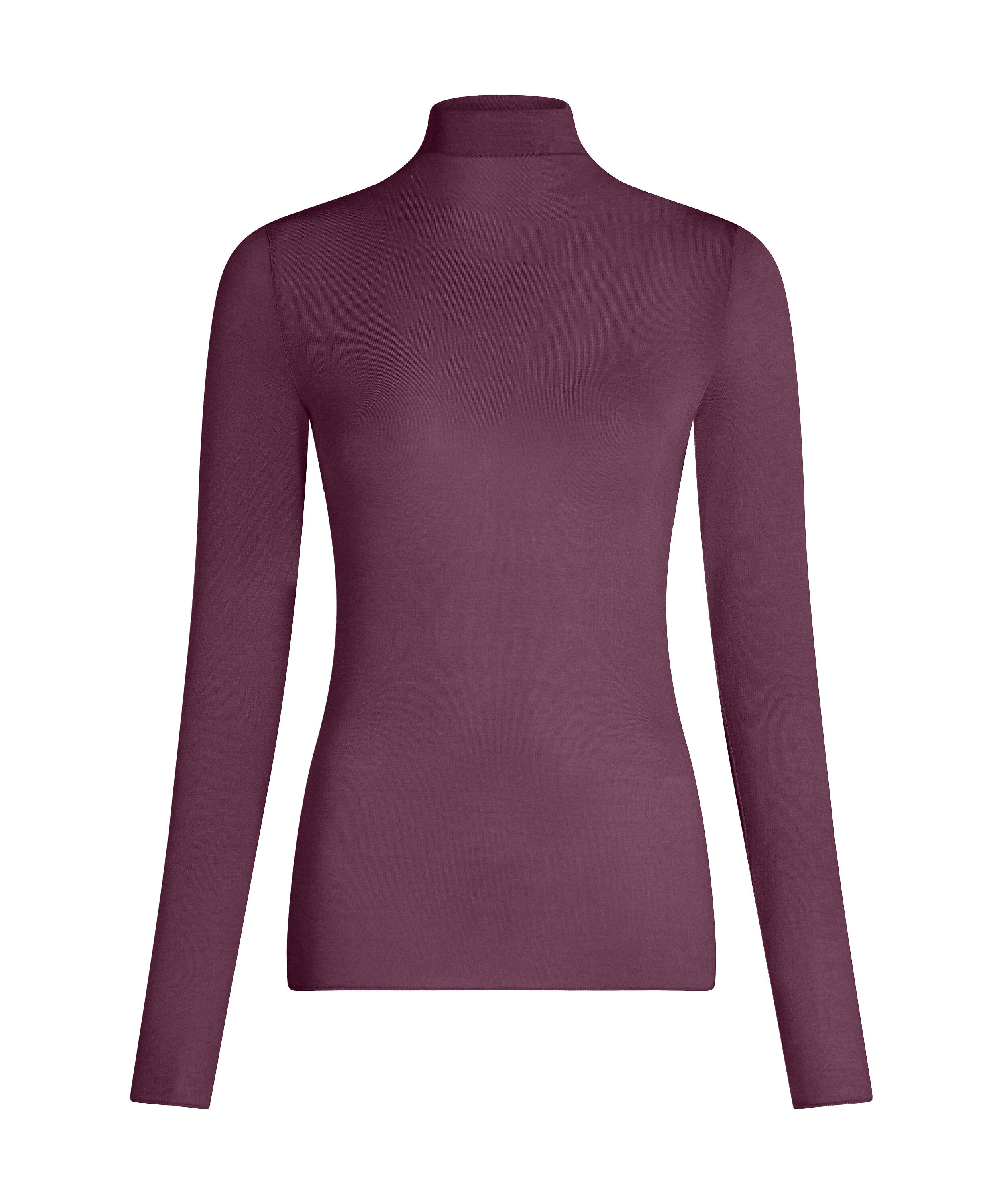 super soft Turtleneck shirt with Cashmere, Purple