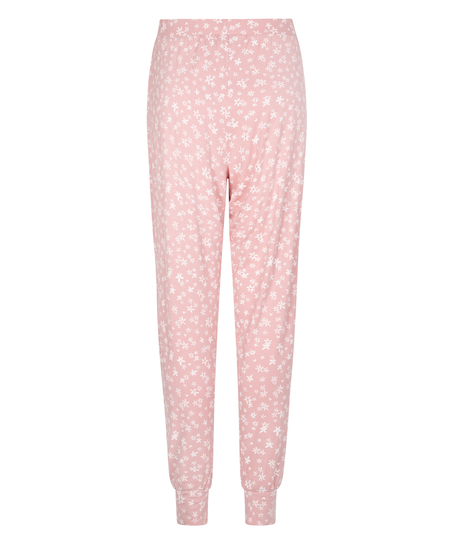 Jersey Pyjama Pants, Pink