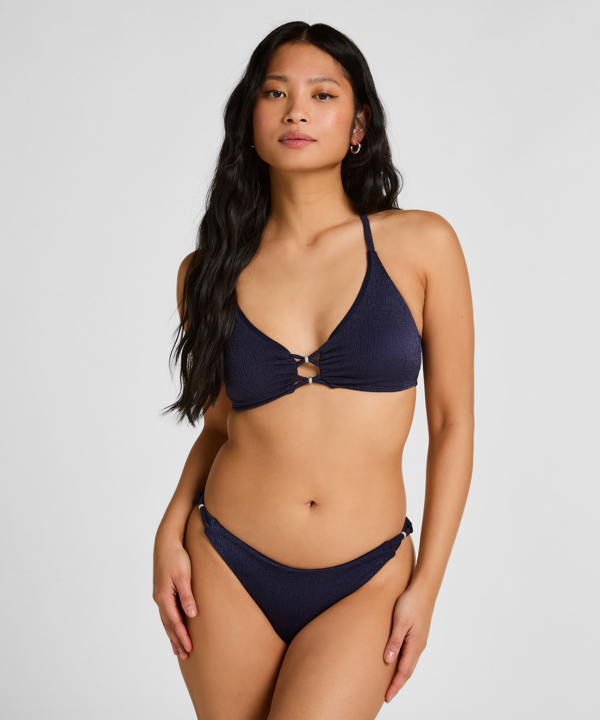 Highleg Bikini Bottom Sorento, Blue