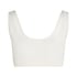 Dianne Scoop Bralette, White