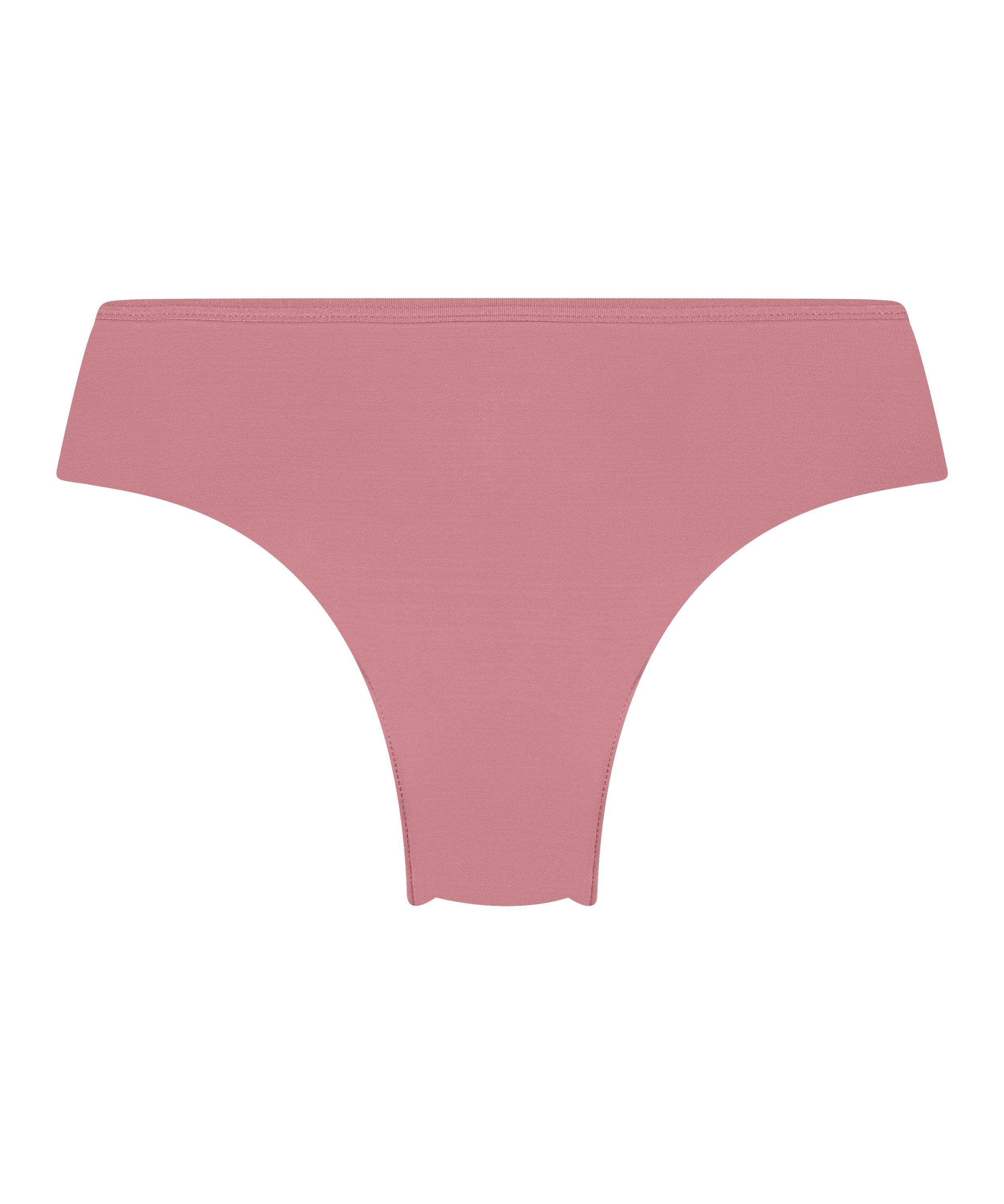 Invisible Lace Back Brazilian, Pink, main