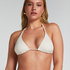 Cozumel Triangle Bikini Top, White