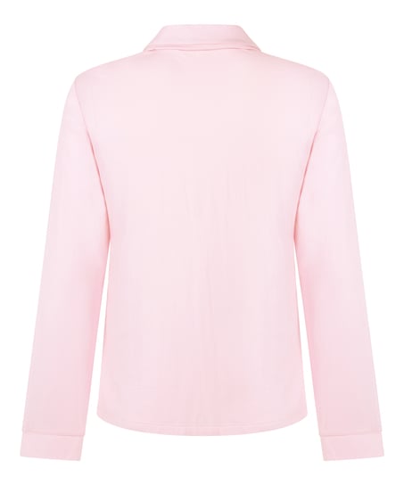 Essential Jersey Long-Sleeved Jacket, Pink