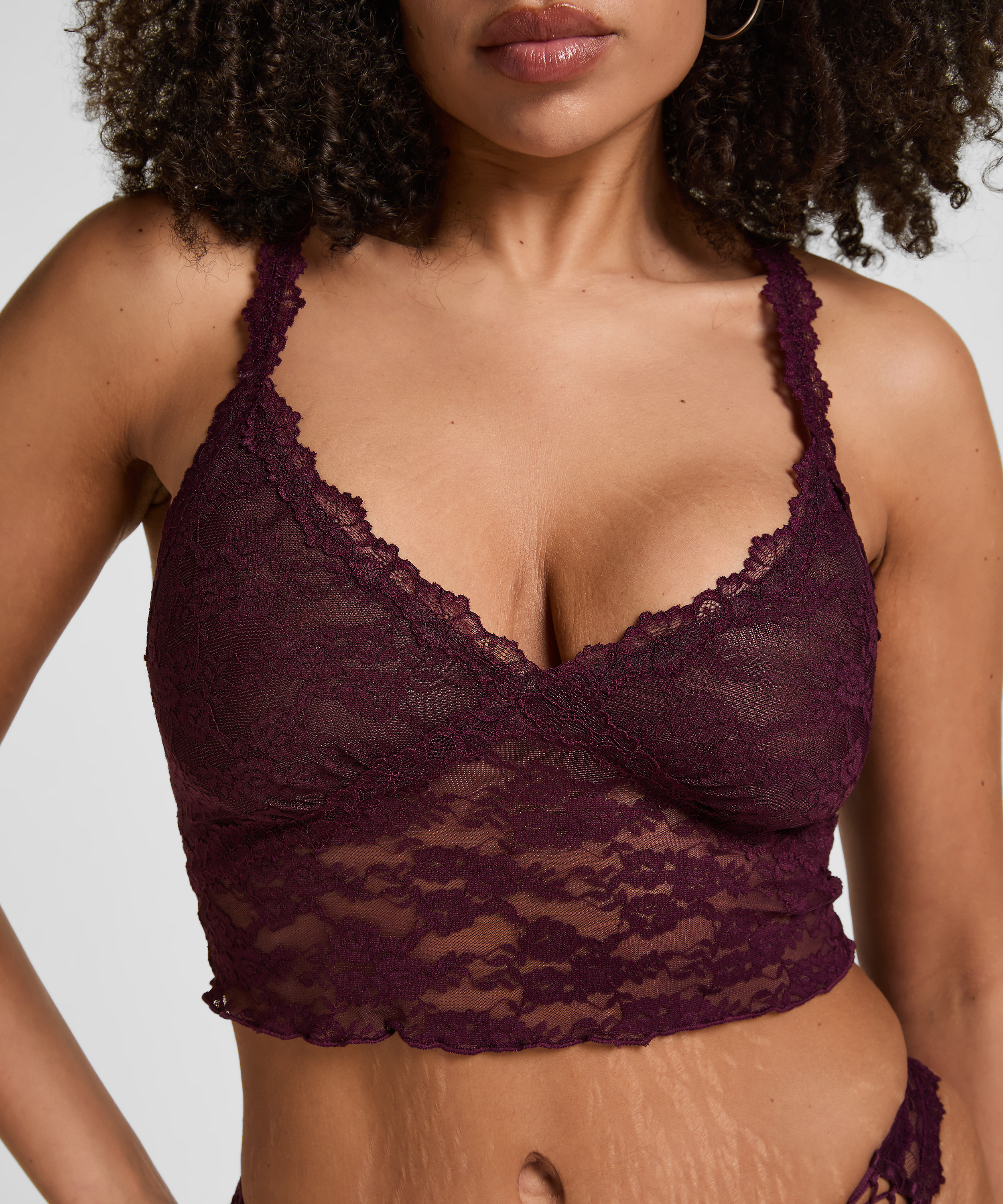 Bralette Aveline, Purple, main