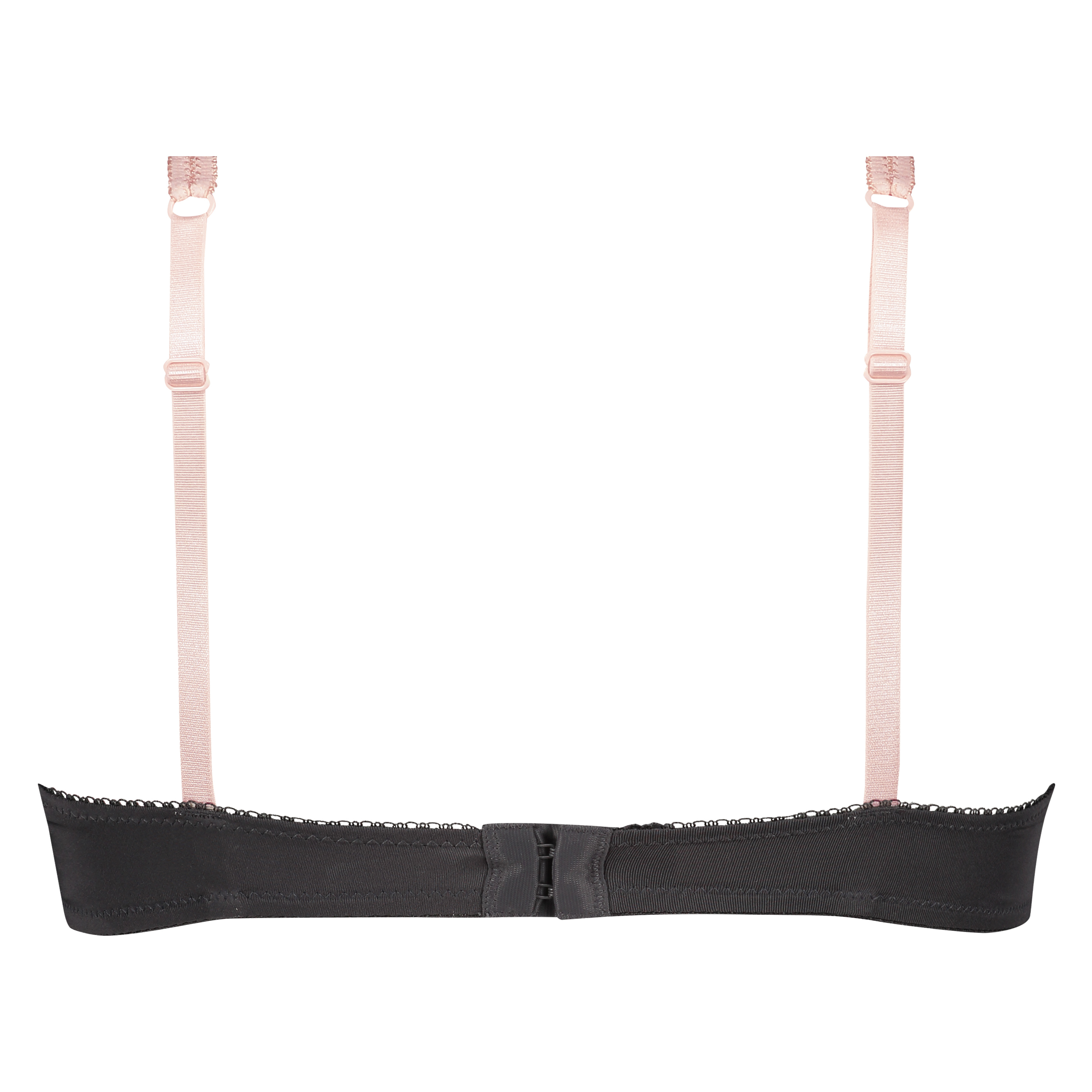 Secret Lace Padded Underwired Bra, Gray, main