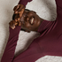 super soft Turtleneck Shirt with Cashmere, Purple