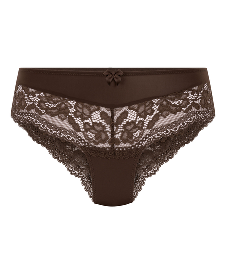Valencia Brazilian Shorts, Brown